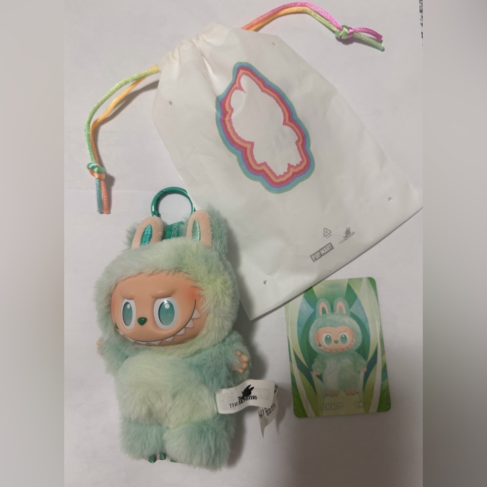 Labubu 100% Authentic Big Into Energy Labubu-Serenity